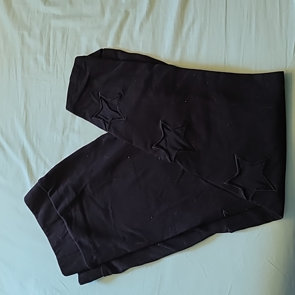 Torrid Mesh Star Cut Out Leggings